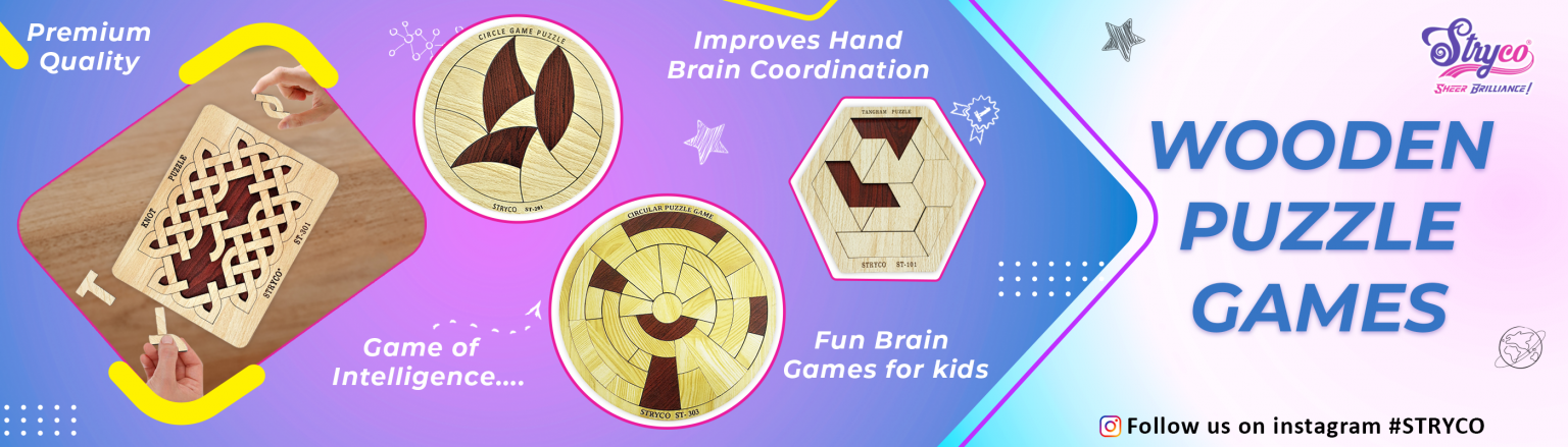 WOODEN PUZZLE GAMES BANNER png